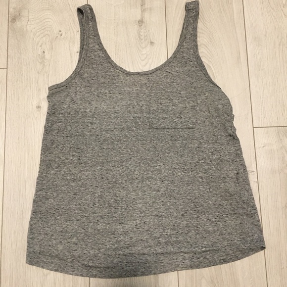 Grey Basic Tank Top - Picture 2 of 3